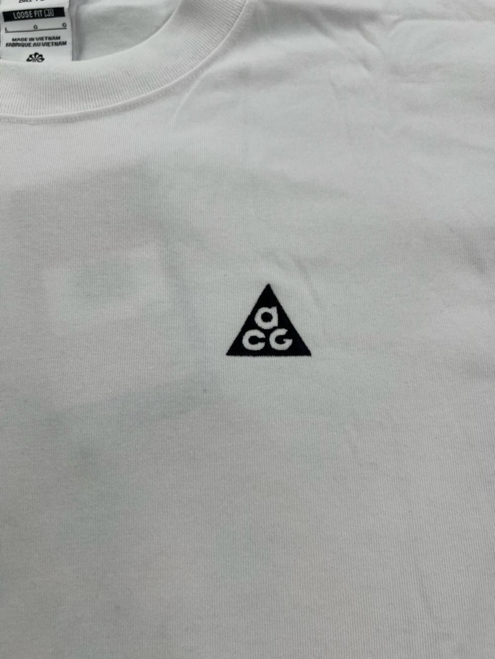 NIKE ACG SUMMIT WHITE ORANGE MAX90 T-SHIRT LOOSE FIT - Picture 4 of 8